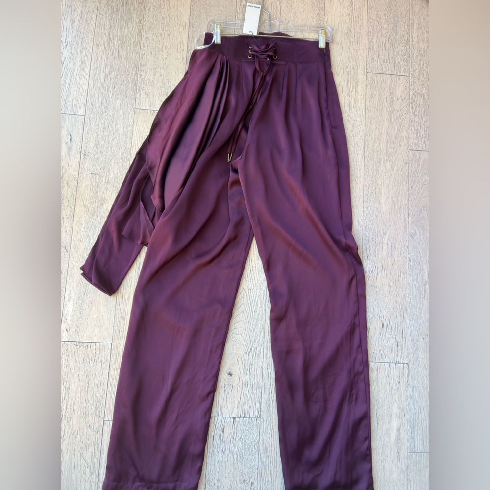 NWT Andrea Iyamah Berry Loti Pants - Picture 9 of 16